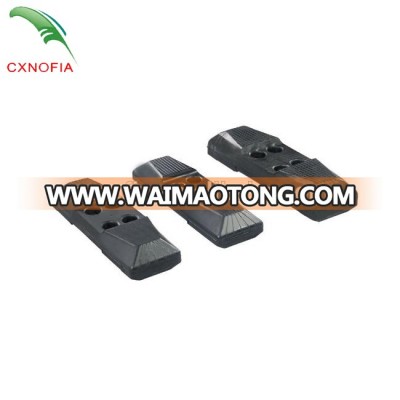 Best seller mini excavator rubber track pads for undercarriage