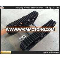 Steel rubber track undercarriage / Crawler undercarriage spare part / rubber steel track chassis from 0.5Ton to 120Ton